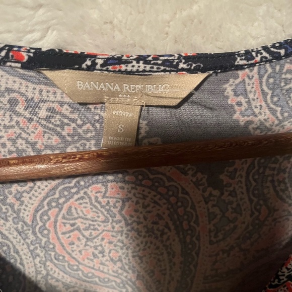 Banana Republic Paisley Wrap Dress - Picture 2 of 3